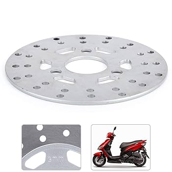 50ブレインタートル Amazon.com: Brake Rotor Disc Motorcycle 3 Bolt Pattern 155mm